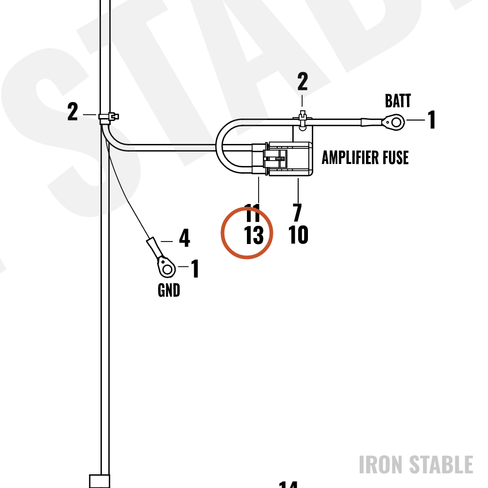 Harley-Davidson Terminal, Female, 12awg