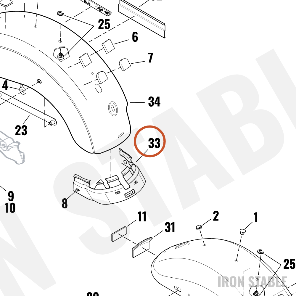 Harley-Davidson Guide, Wire, X