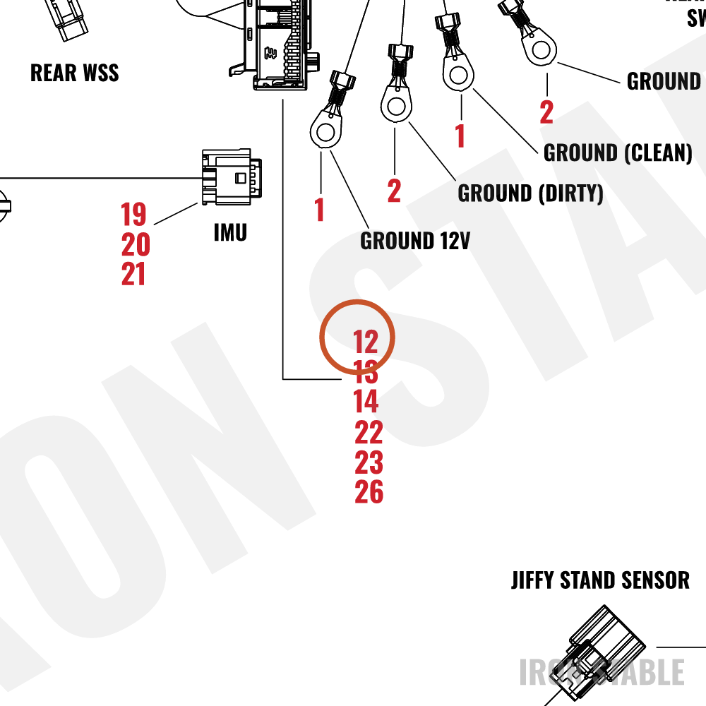 Harley-Davidson Terminal, Socket, #14-16 Awg(Po)