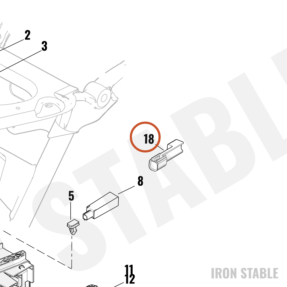 Harley-Davidson Dust Cap, 2-Way Socket