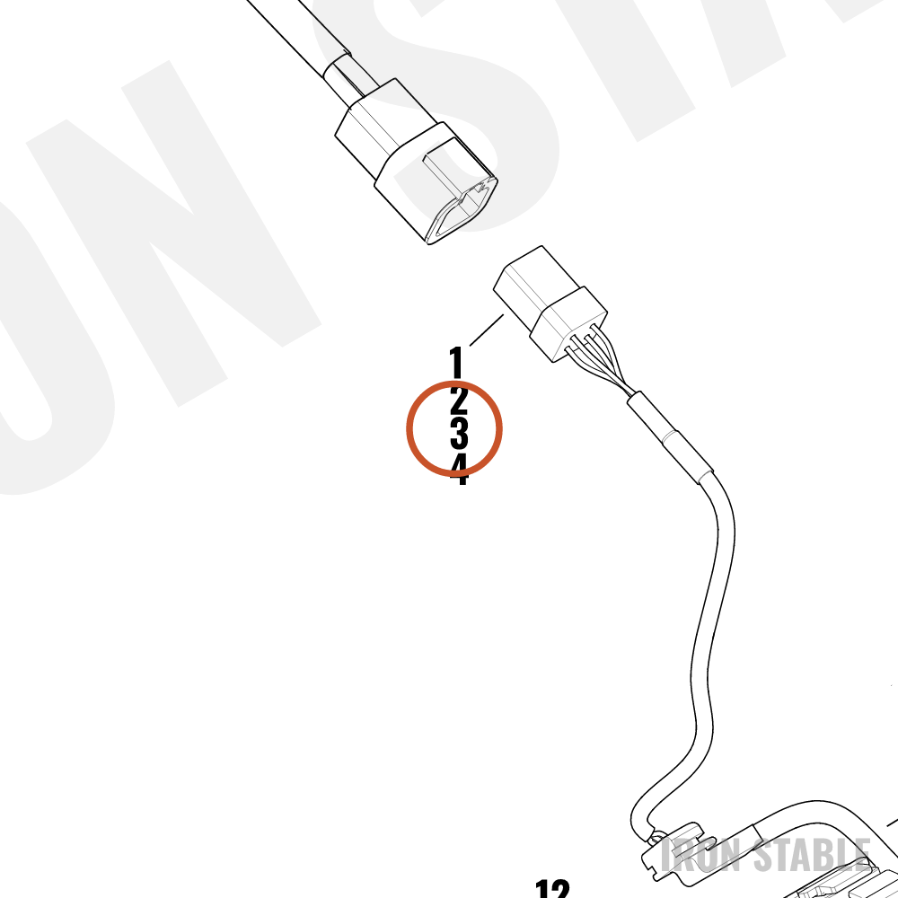 Harley-Davidson Secondary Lock, 4-Way Pin