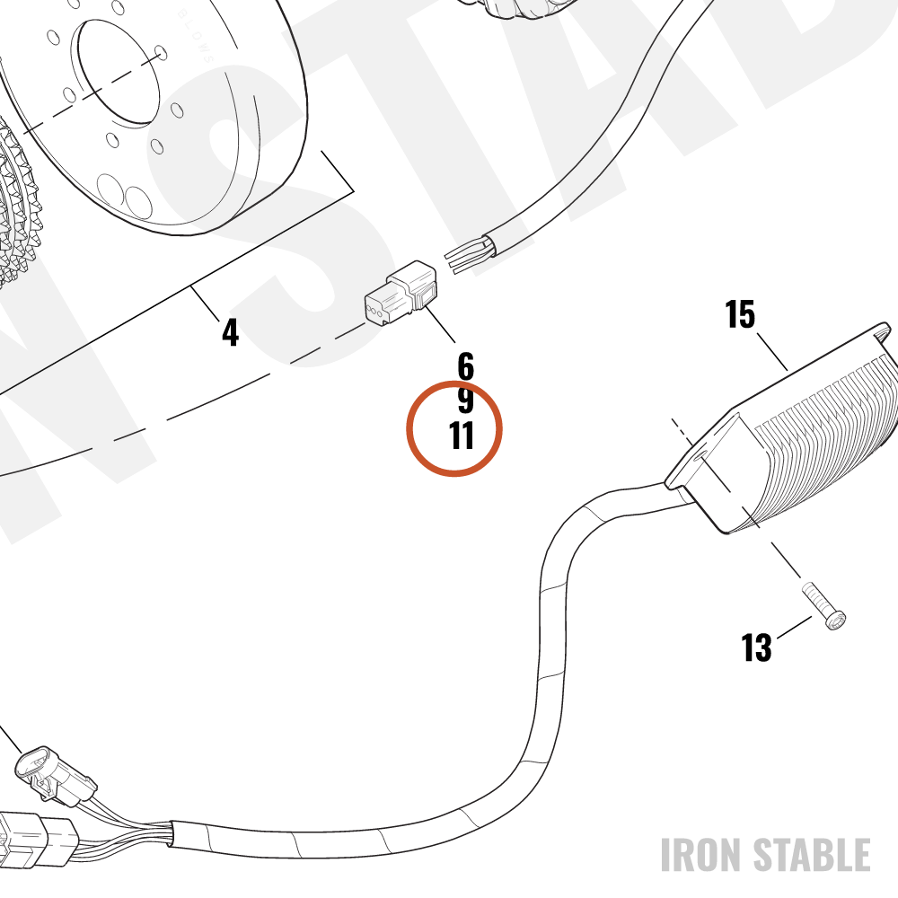 Harley-Davidson Sec Lock, 4-Way Sckt