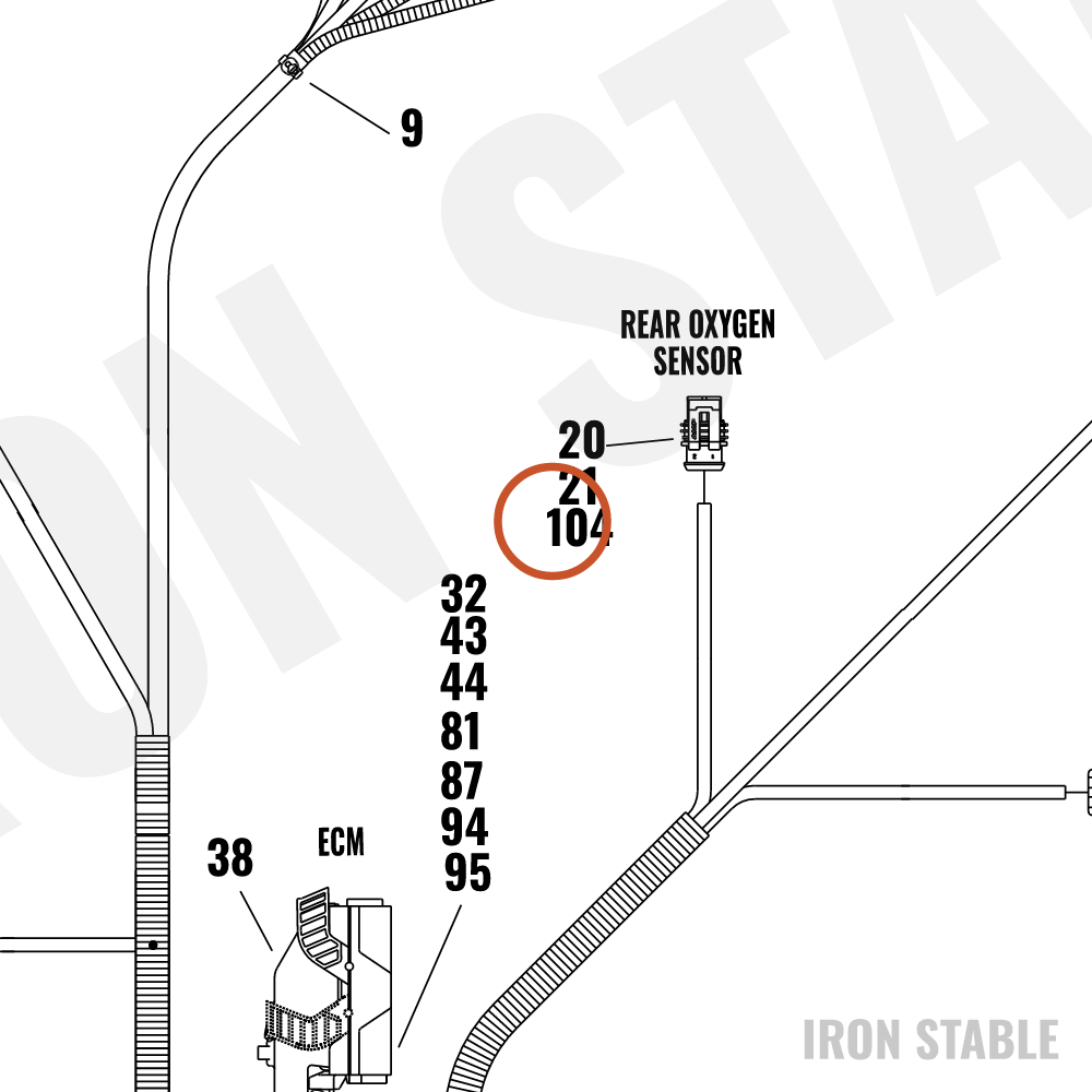 Harley-Davidson Tab Housing, 8-Position