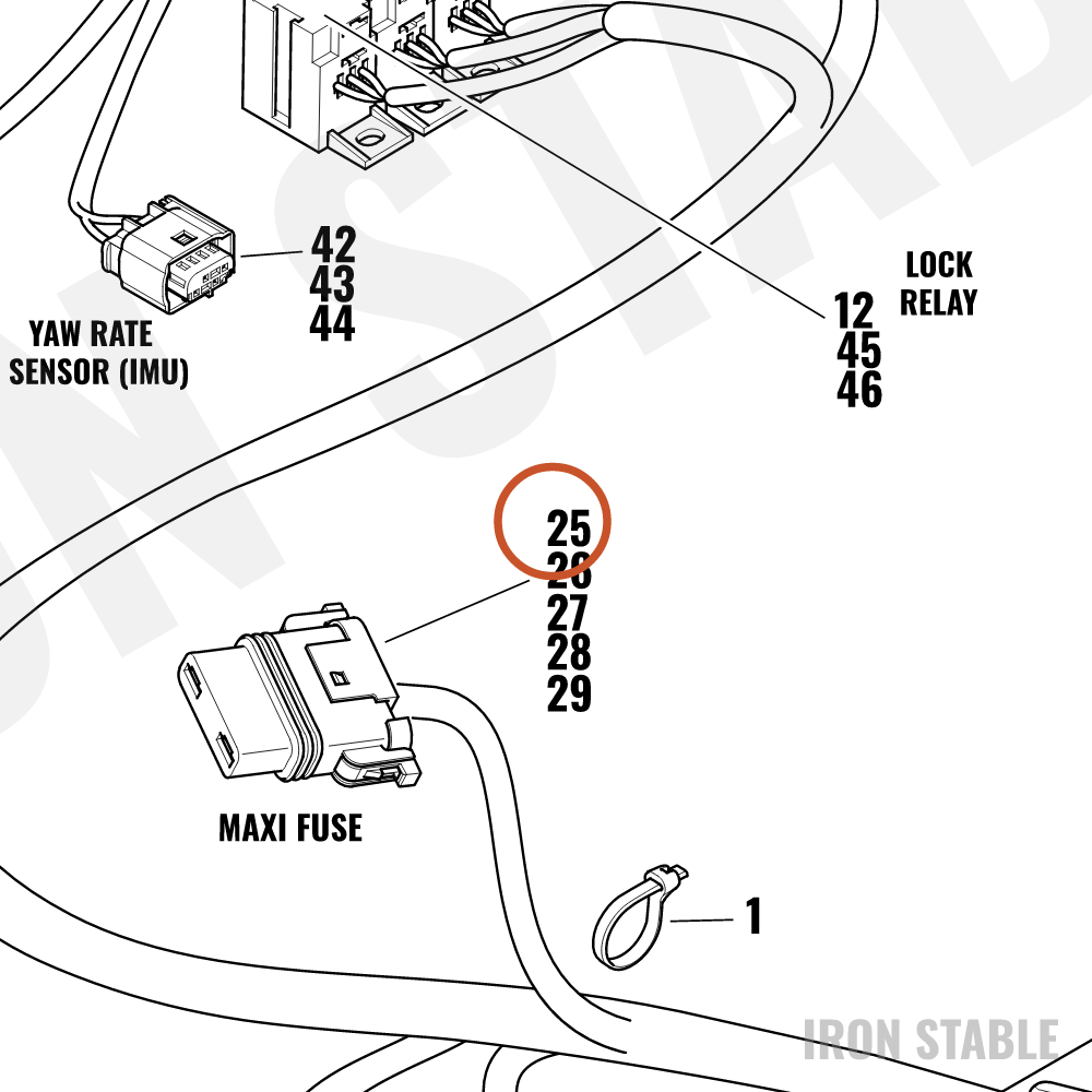 Harley-Davidson Hsg 2-Way Pin