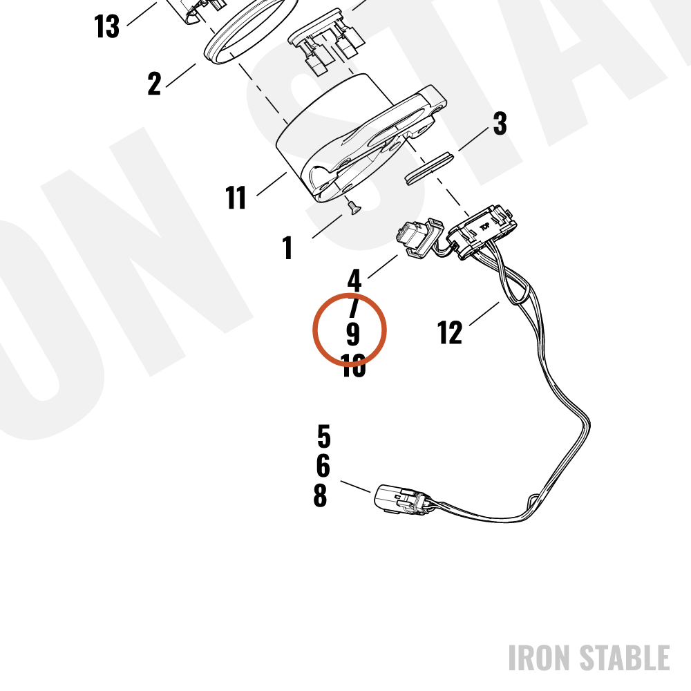 Harley-Davidson Terminal, Sckt, #20awg