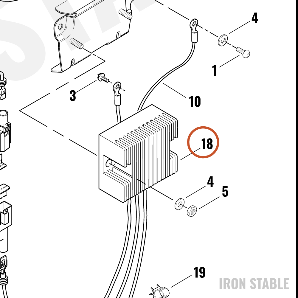 Harley-Davidson Volt Regulator Assembly