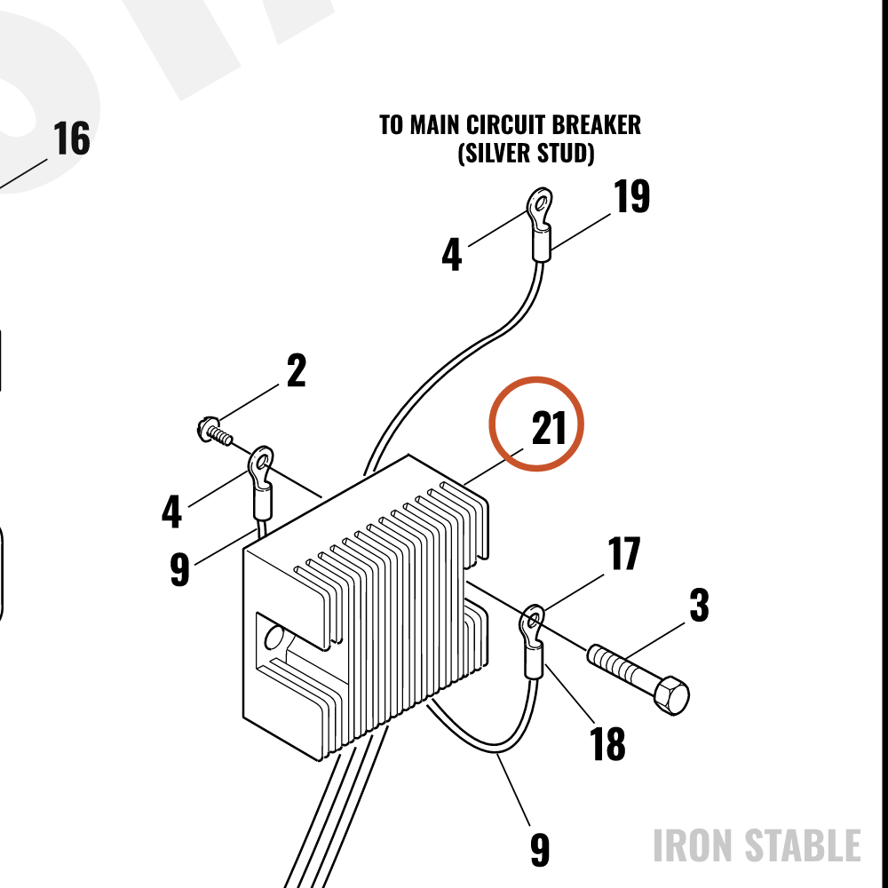 Harley-Davidson Volt Regulator Assembly