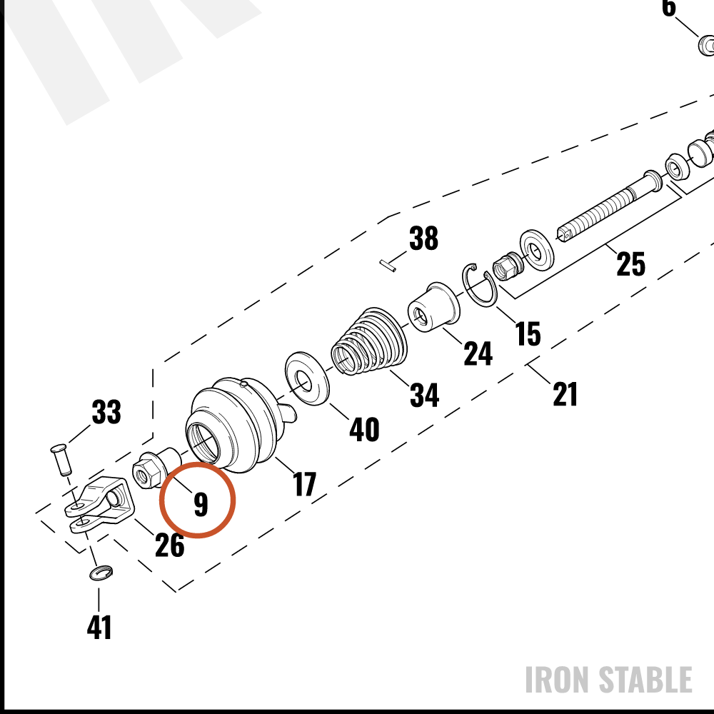 Harley-Davidson Nut Hex
