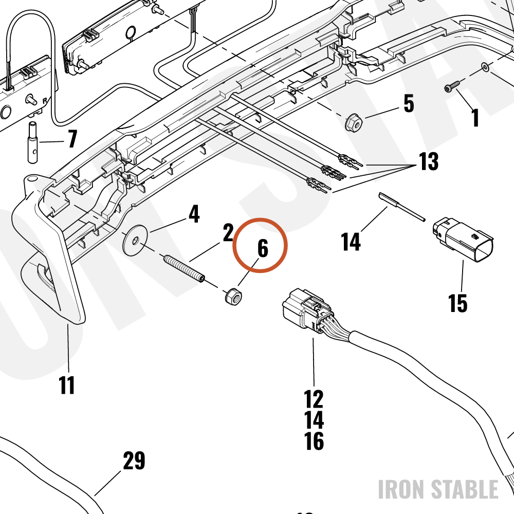 Harley-Davidson Nut, Keps, Hex/Metric