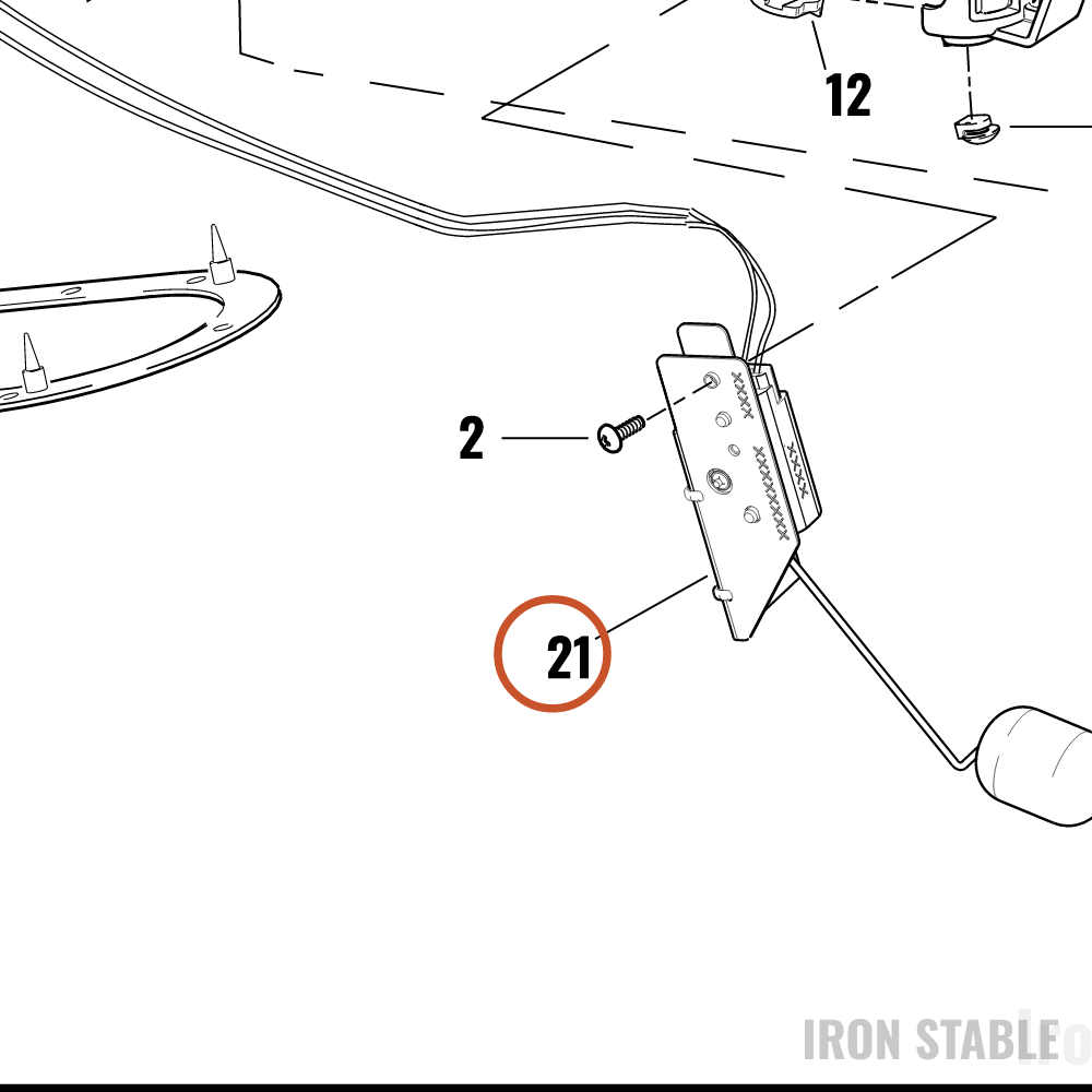 Harley-Davidson Sender, Fuel Lever