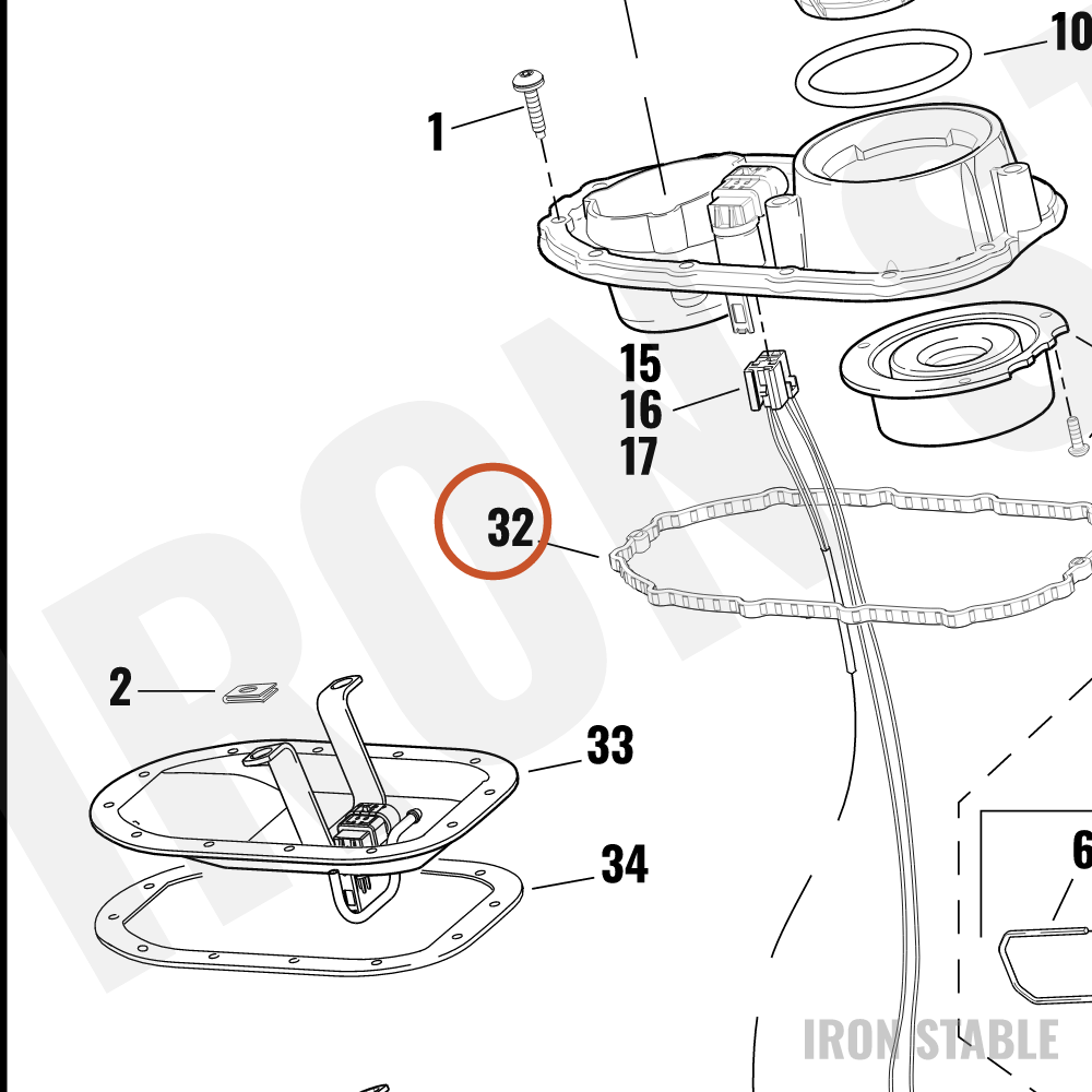 Harley-Davidson Seal, Top Plate