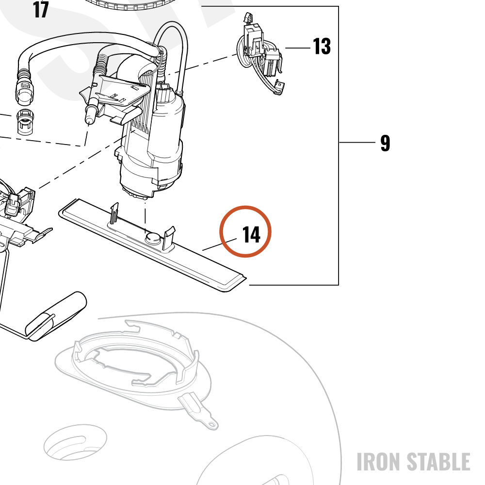 Harley-Davidson Strainer, Fuel Pump