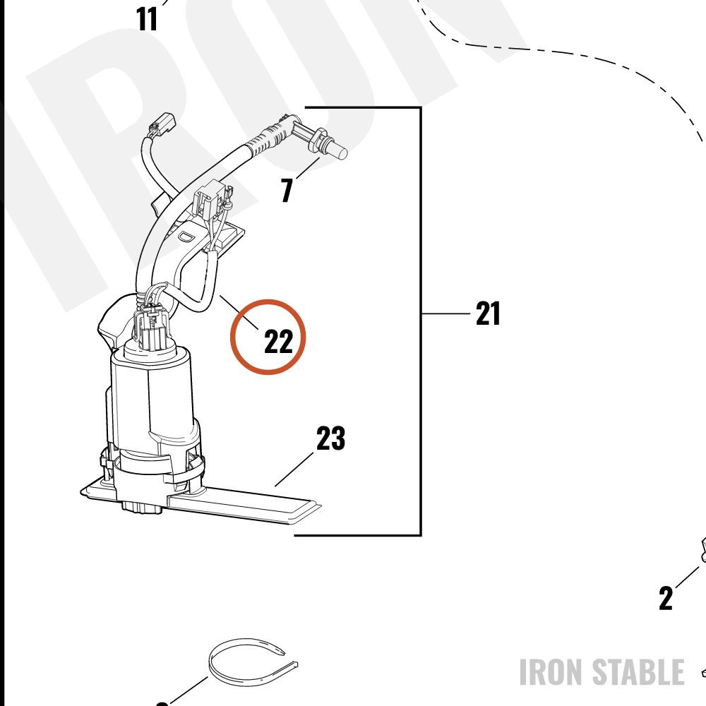 Harley-Davidson Kit-Harness Assembly, F'pump W/Softa
