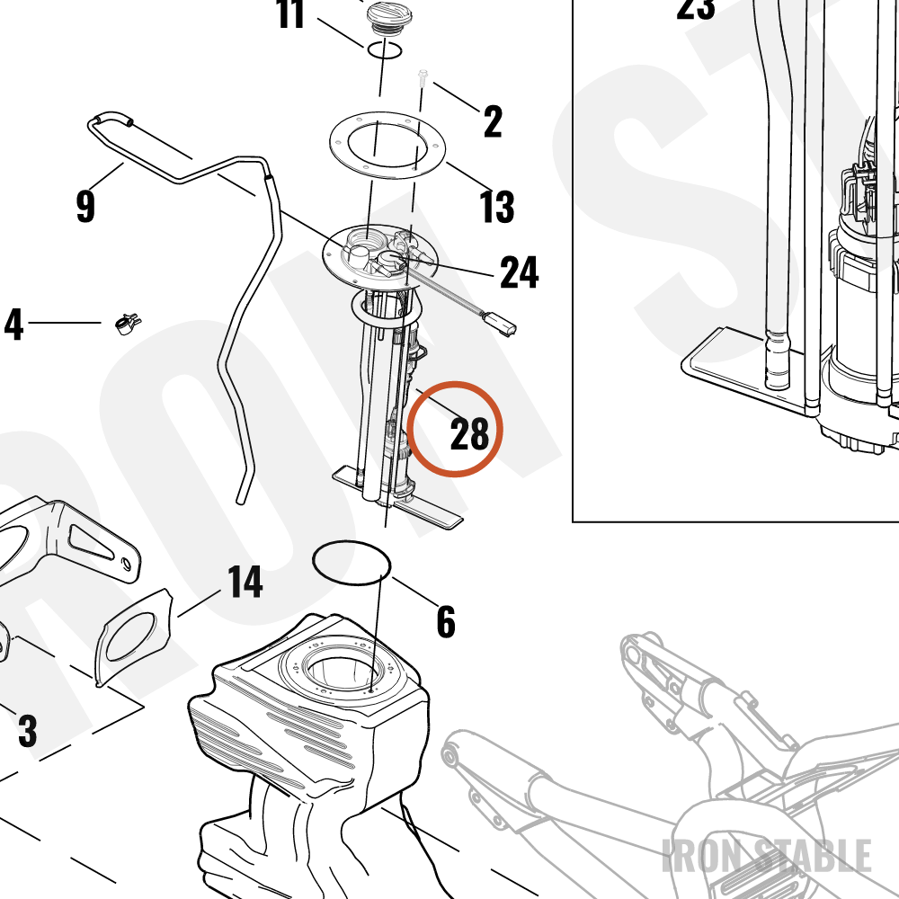 Harley-Davidson Fuel Module Assembly