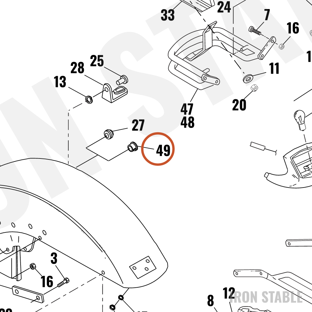 Harley-Davidson Hole Plug