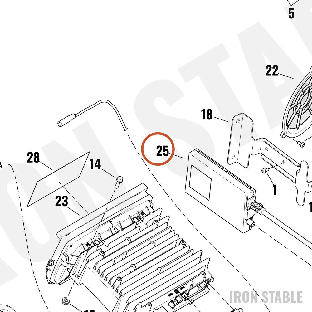 Harley-Davidson Cb Module, Comm Sys
