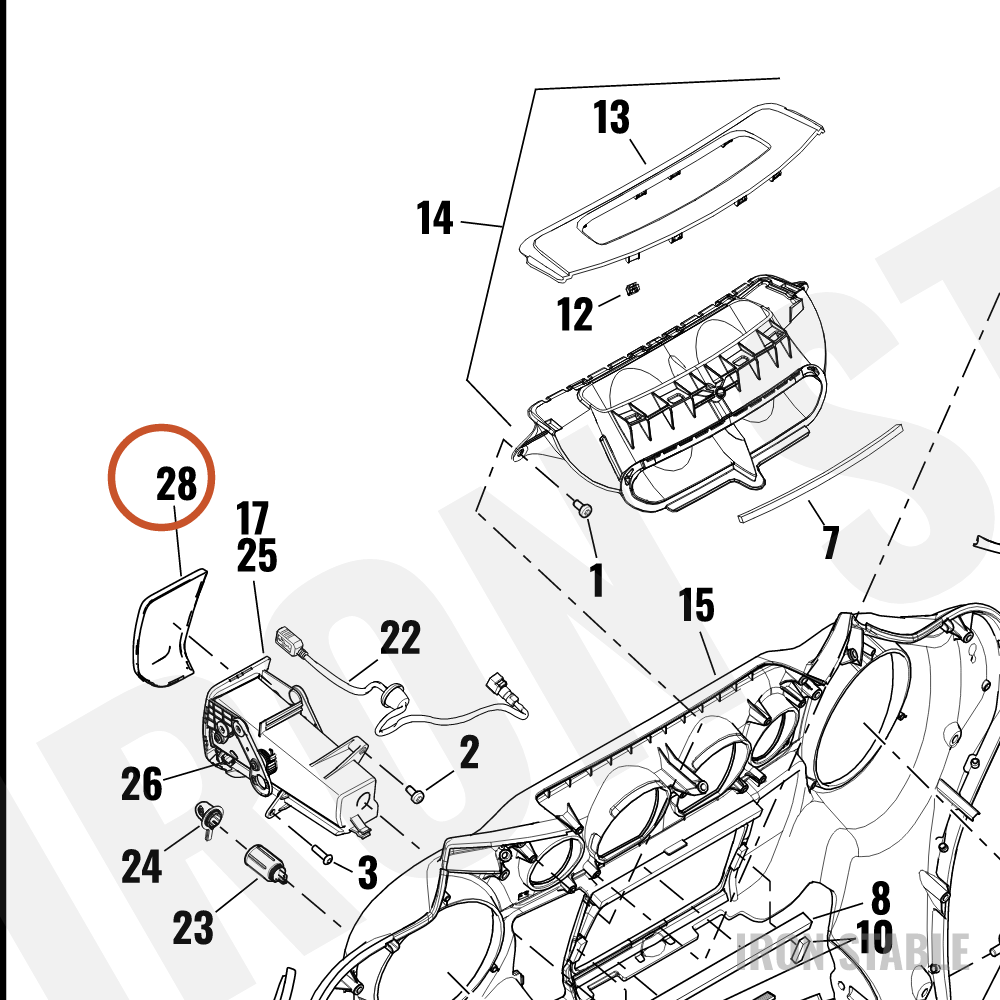Harley-Davidson Stor Compt, Media, Mp, Solid