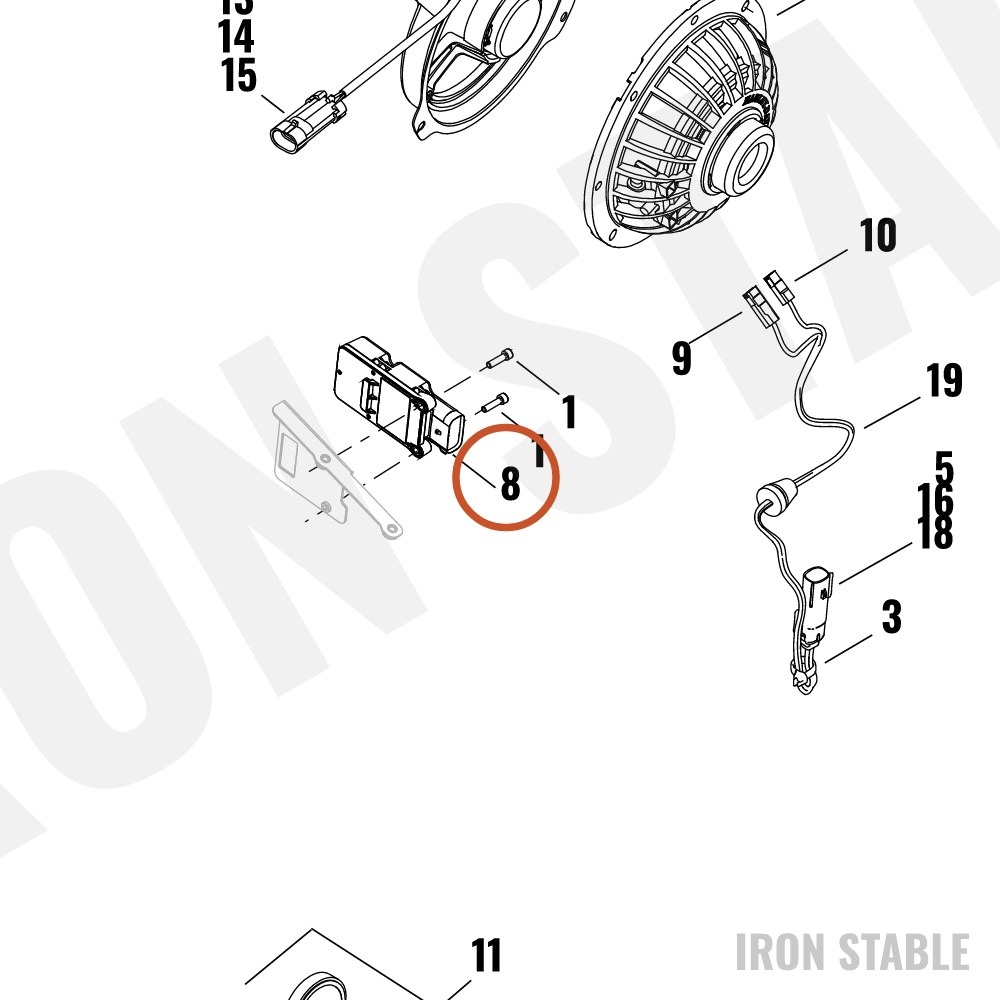 Harley-Davidson Com Sys, Rdr/Passenger, Wim Module, A