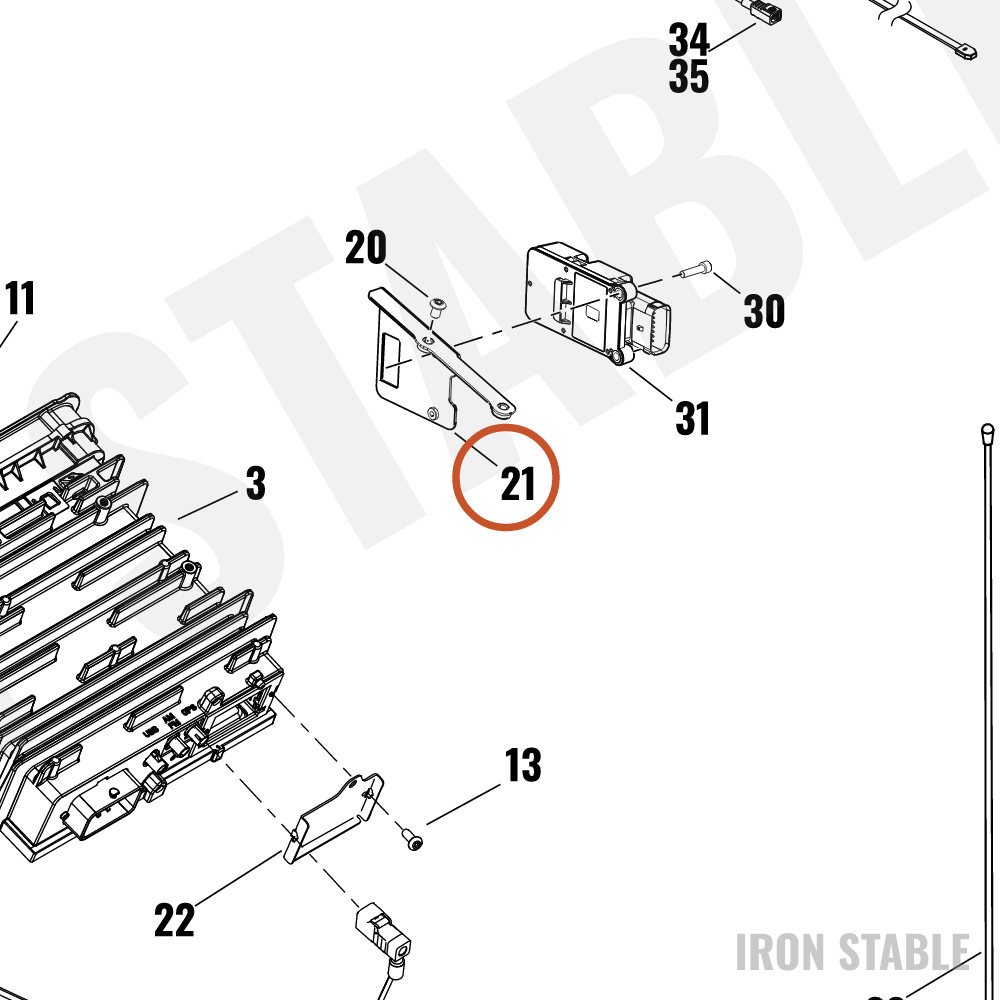 Harley-Davidson Mount, Infot, Wim Module, Batwin