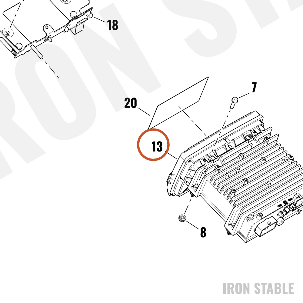 Harley-Davidson Receiver, Rad, Cvo/Dom