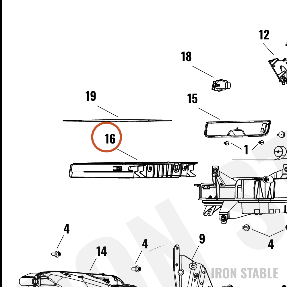 Harley-Davidson Stor Compt, Media, Drawer