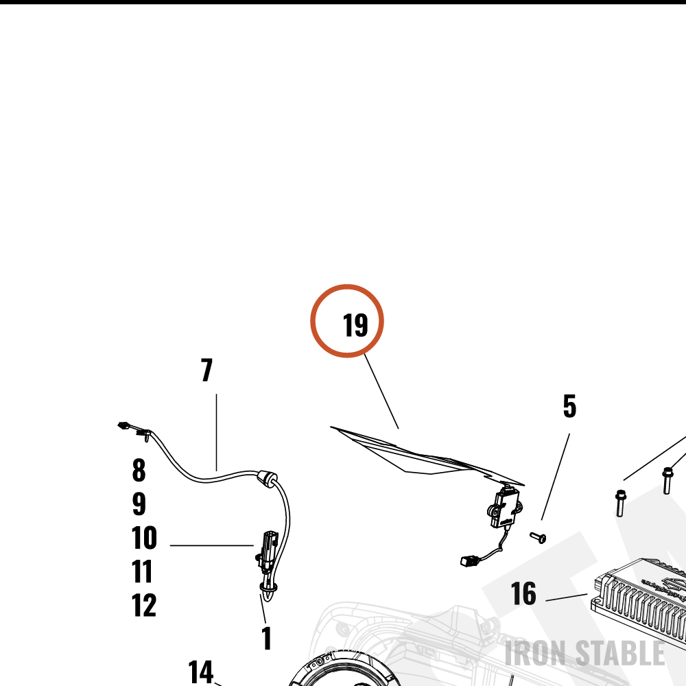 Harley-Davidson Antenna, Act, Am/Fm/Dab