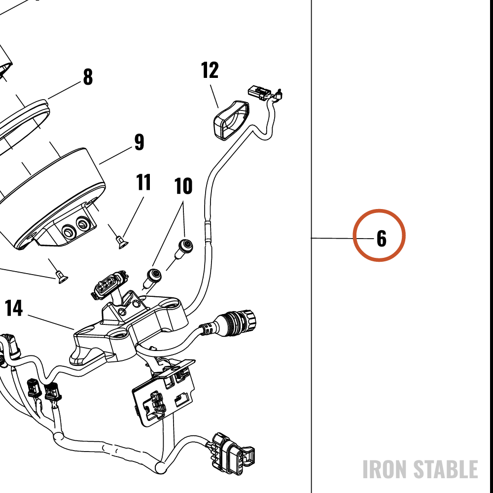 Harley-Davidson Kit, Infot, Instr, Clstr, Service