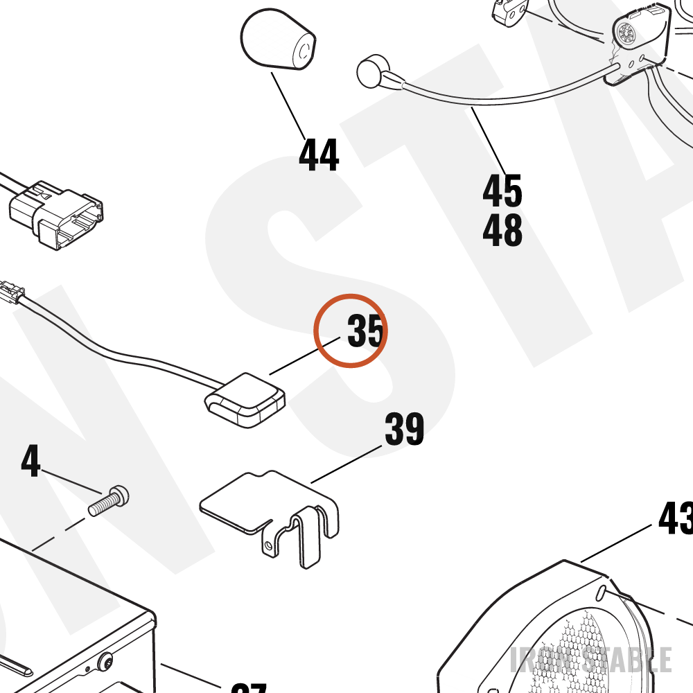 Harley-Davidson Antenna, Xm Satellite Radio