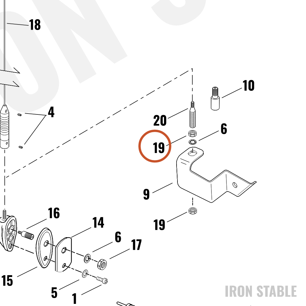 Harley-Davidson Nut Hex