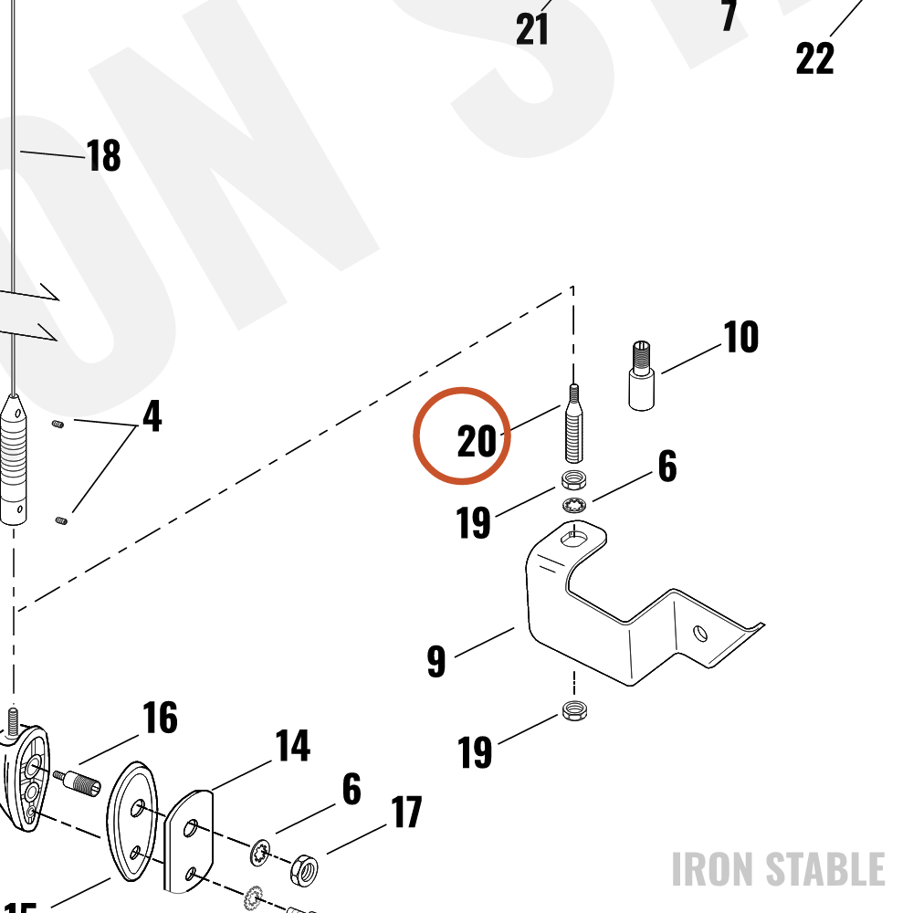 Harley-Davidson Joint Assembly, Antenna