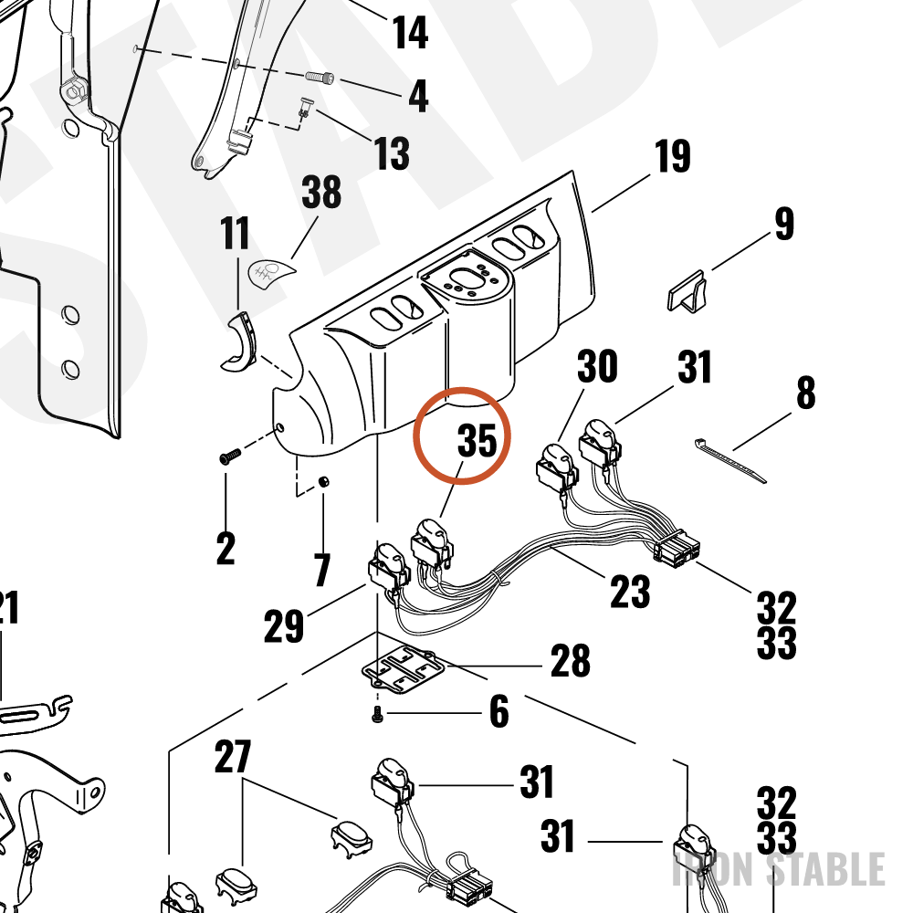 Harley-Davidson Speaker Switch