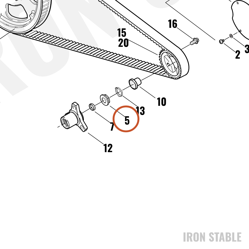 Harley-Davidson Nut, Collar