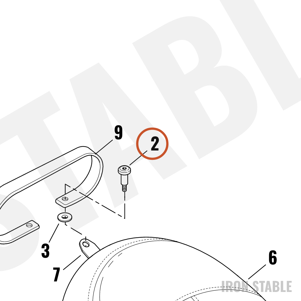 Harley-Davidson Screw, X