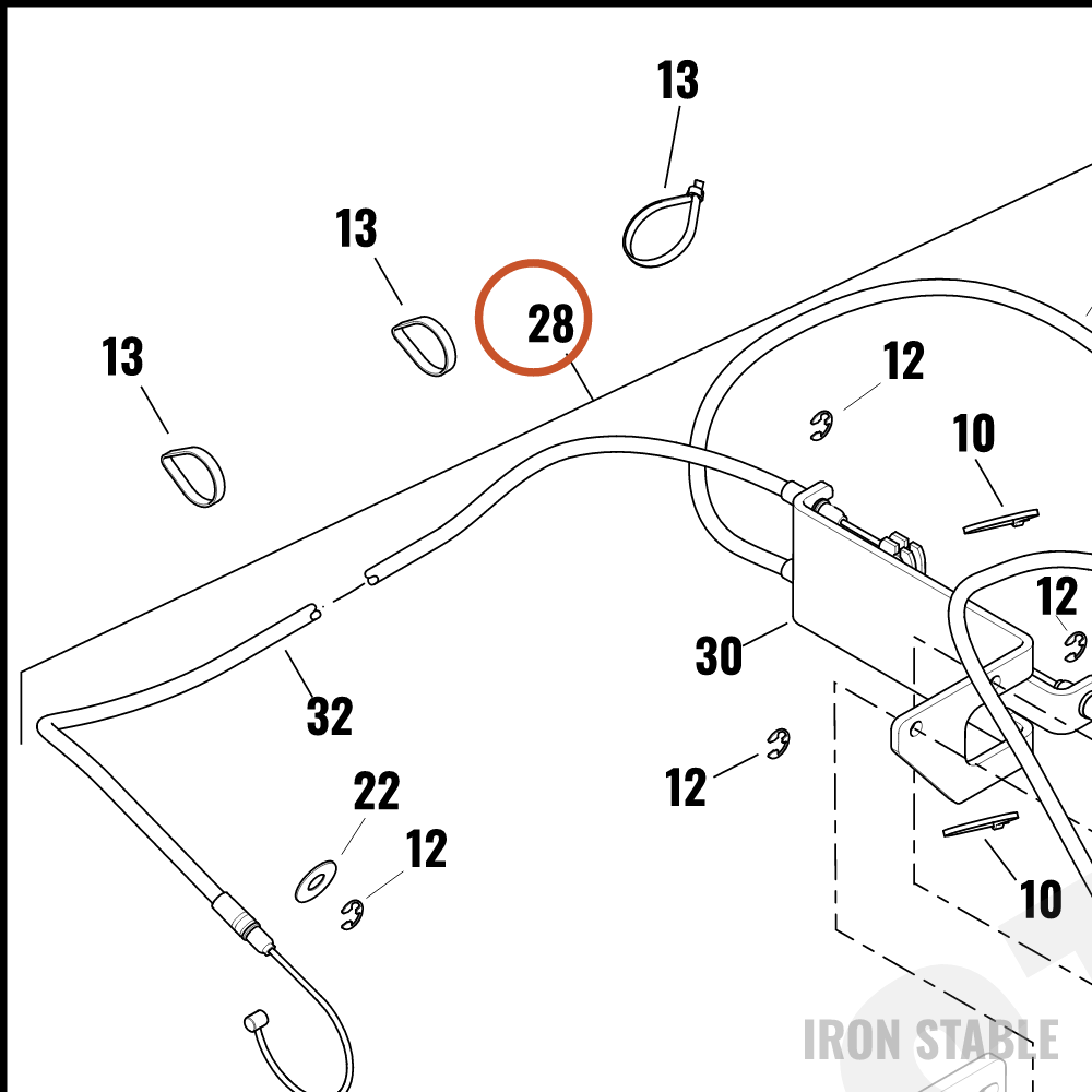 Harley-Davidson Brake, Prkg, Xy