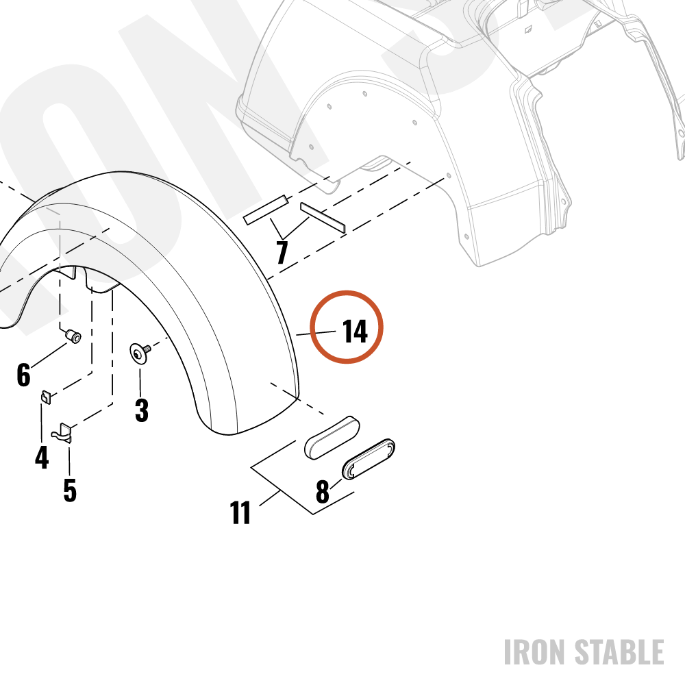 Harley-Davidson Rf, Rh, Viv Blk W/P/S