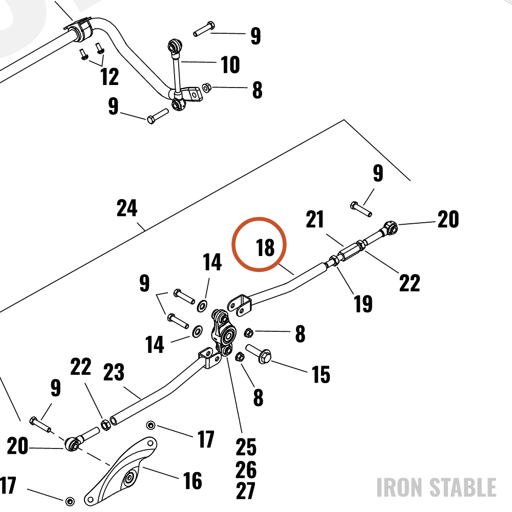 Harley-Davidson Frame, Trike Rr, Watts Link