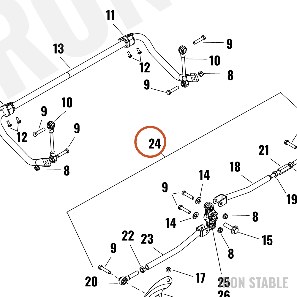 Harley-Davidson Frame, Trike Rr, Watts Link, Assembly