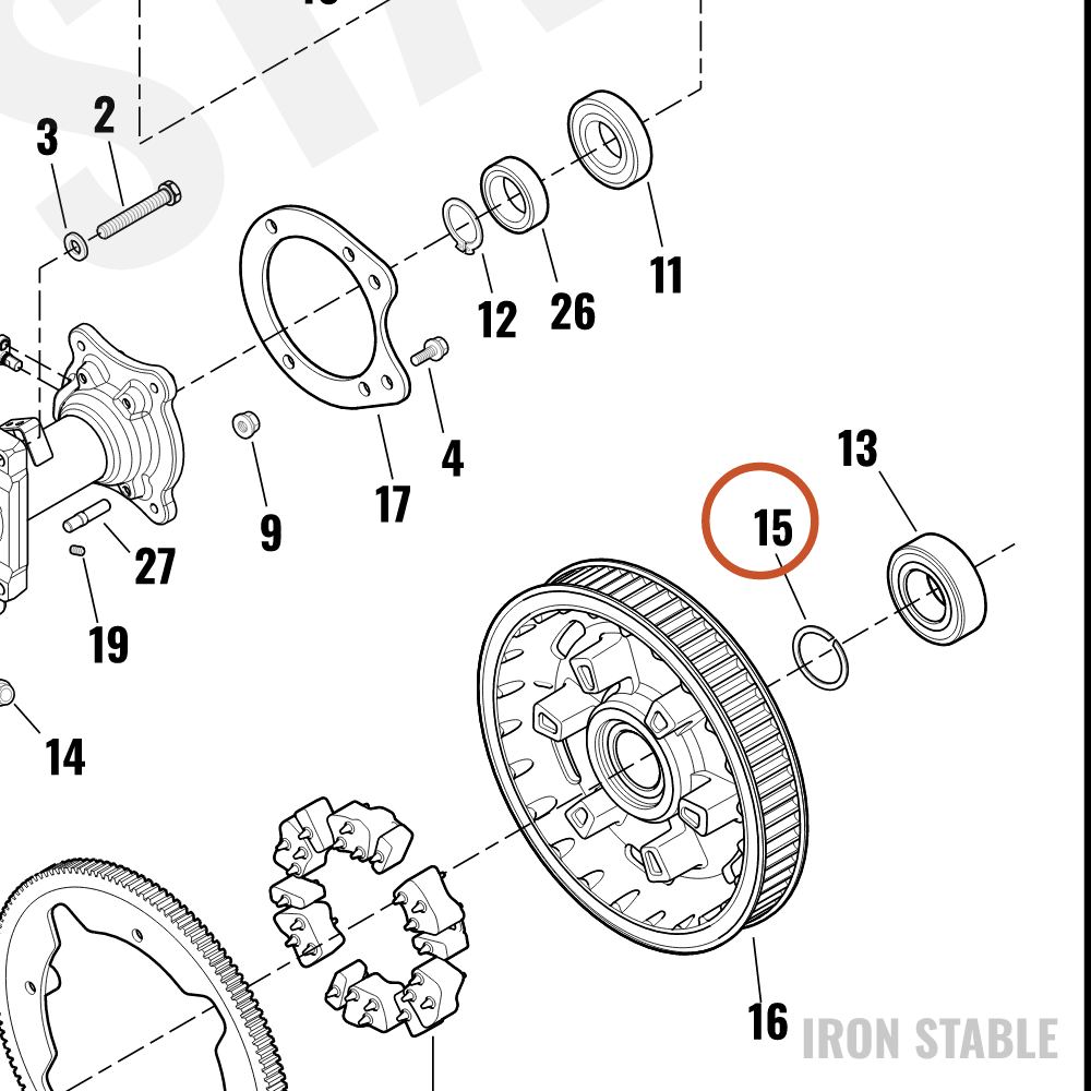 Harley-Davidson Snap Ring