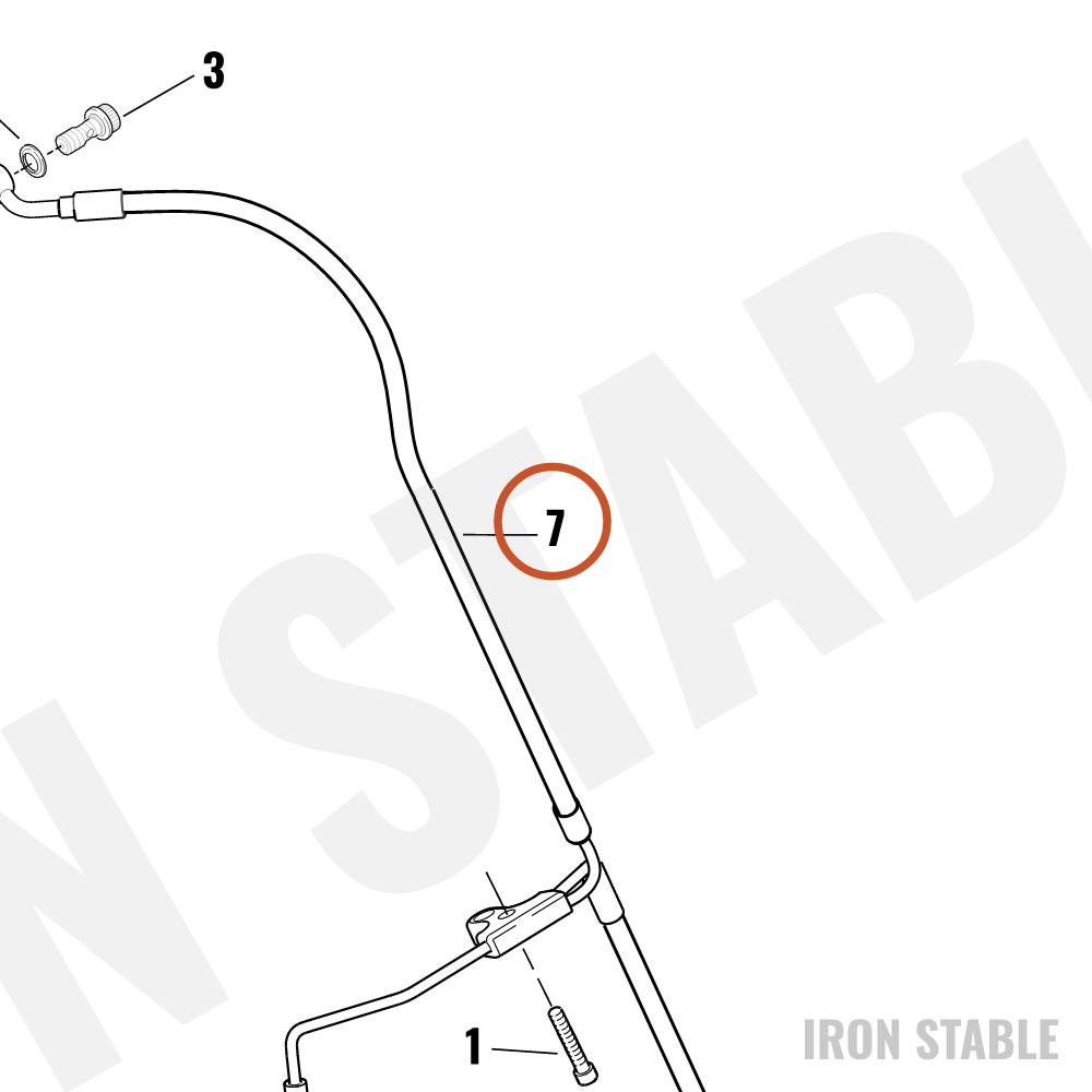 Harley-Davidson Brakeline, Front
