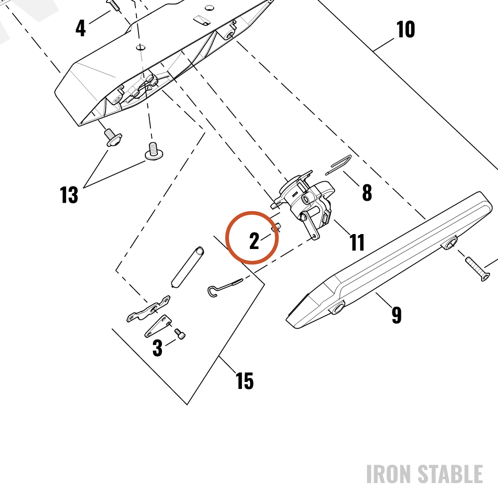 Harley-Davidson Nut, #6-32