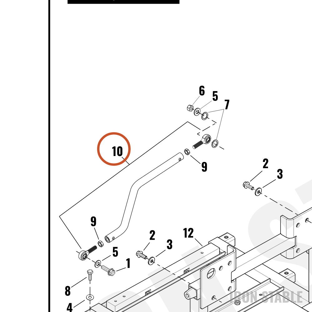 Harley-Davidson Panhard Rod Assembly
