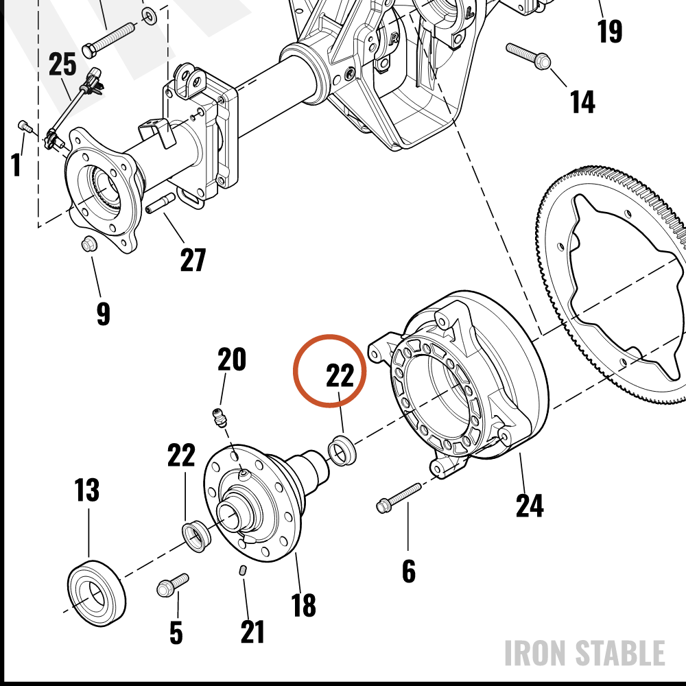 Harley-Davidson Bearing, Seal