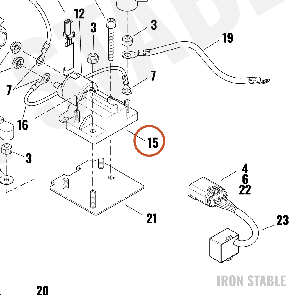 Harley-Davidson Elec Misc Component, X