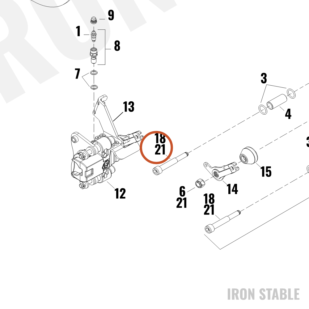Harley-Davidson Kit-Brake Pads, Rr, Trike