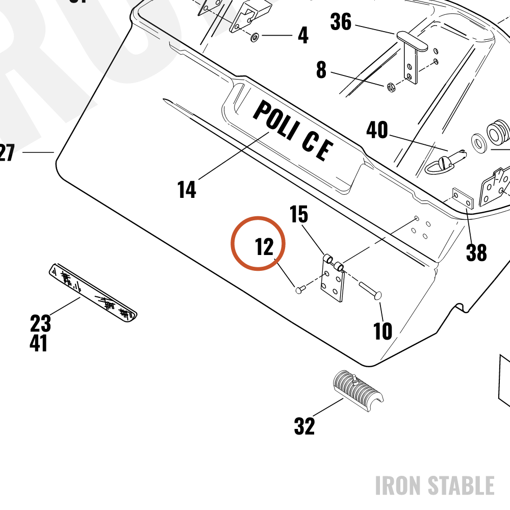 Harley-Davidson Rivet, Semi-Tubular