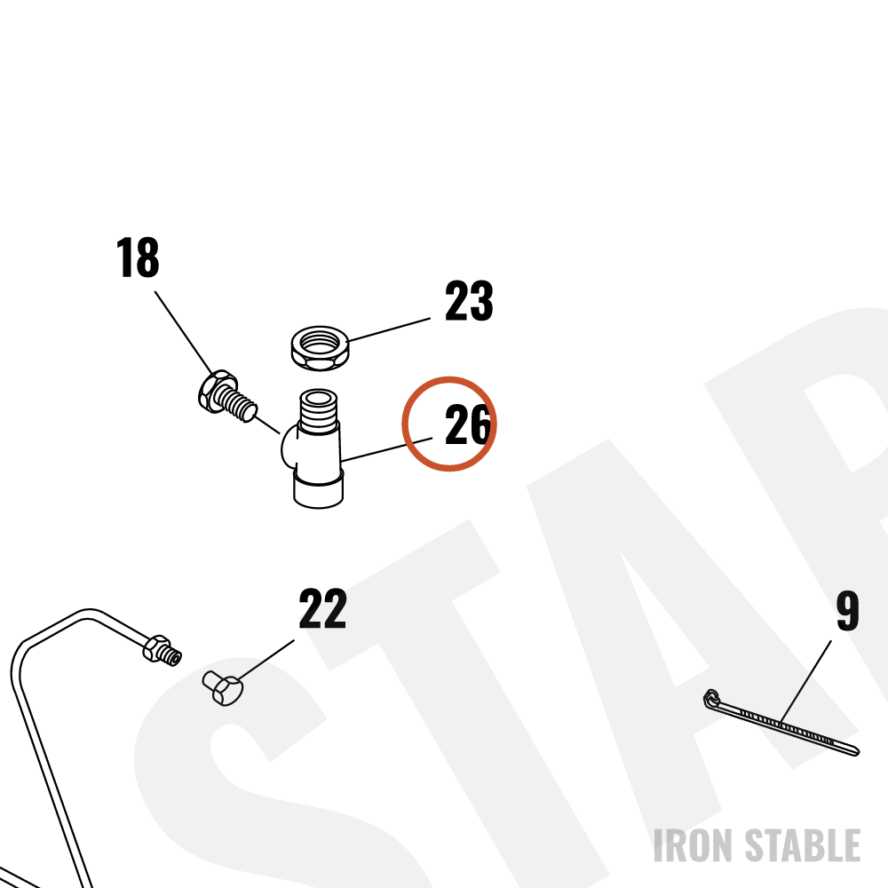 Harley-Davidson Brake Line Tee