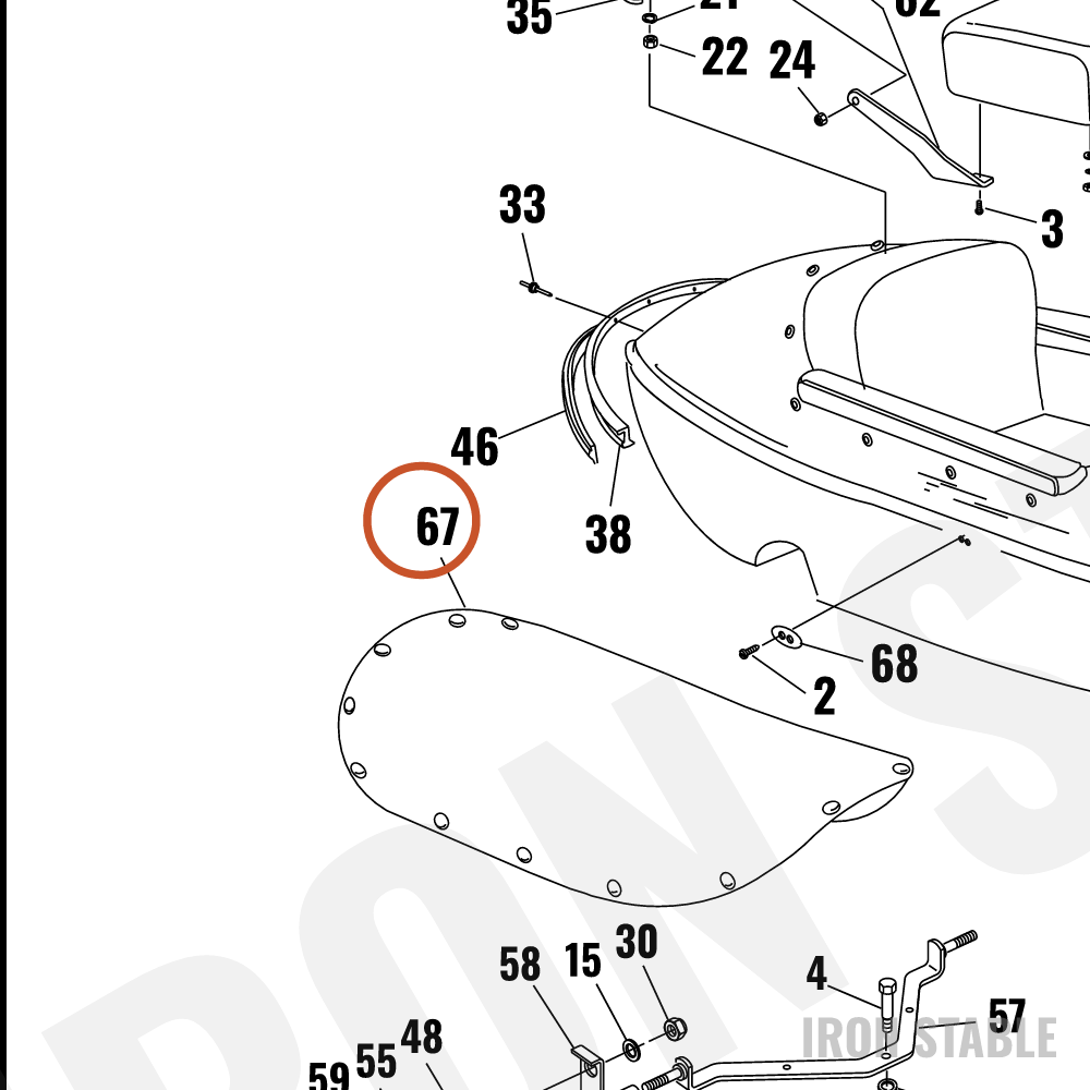 Harley-Davidson Tonneau Cover, Tle Sidecar
