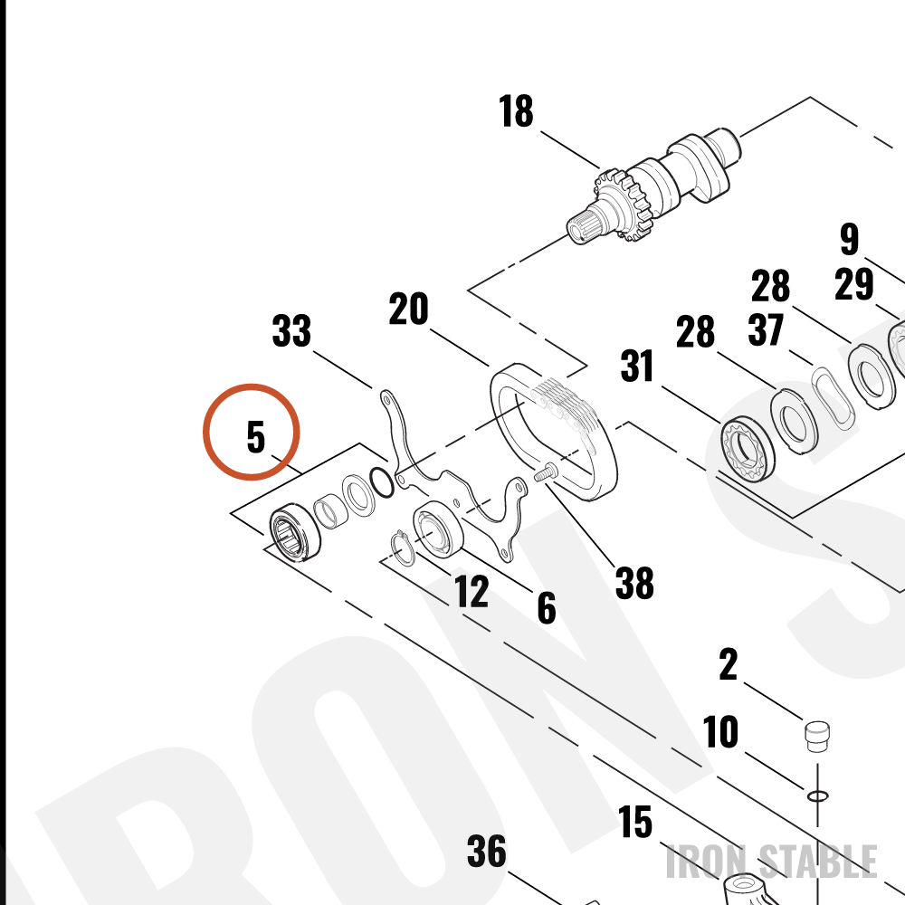 Harley-Davidson Roller Bearing