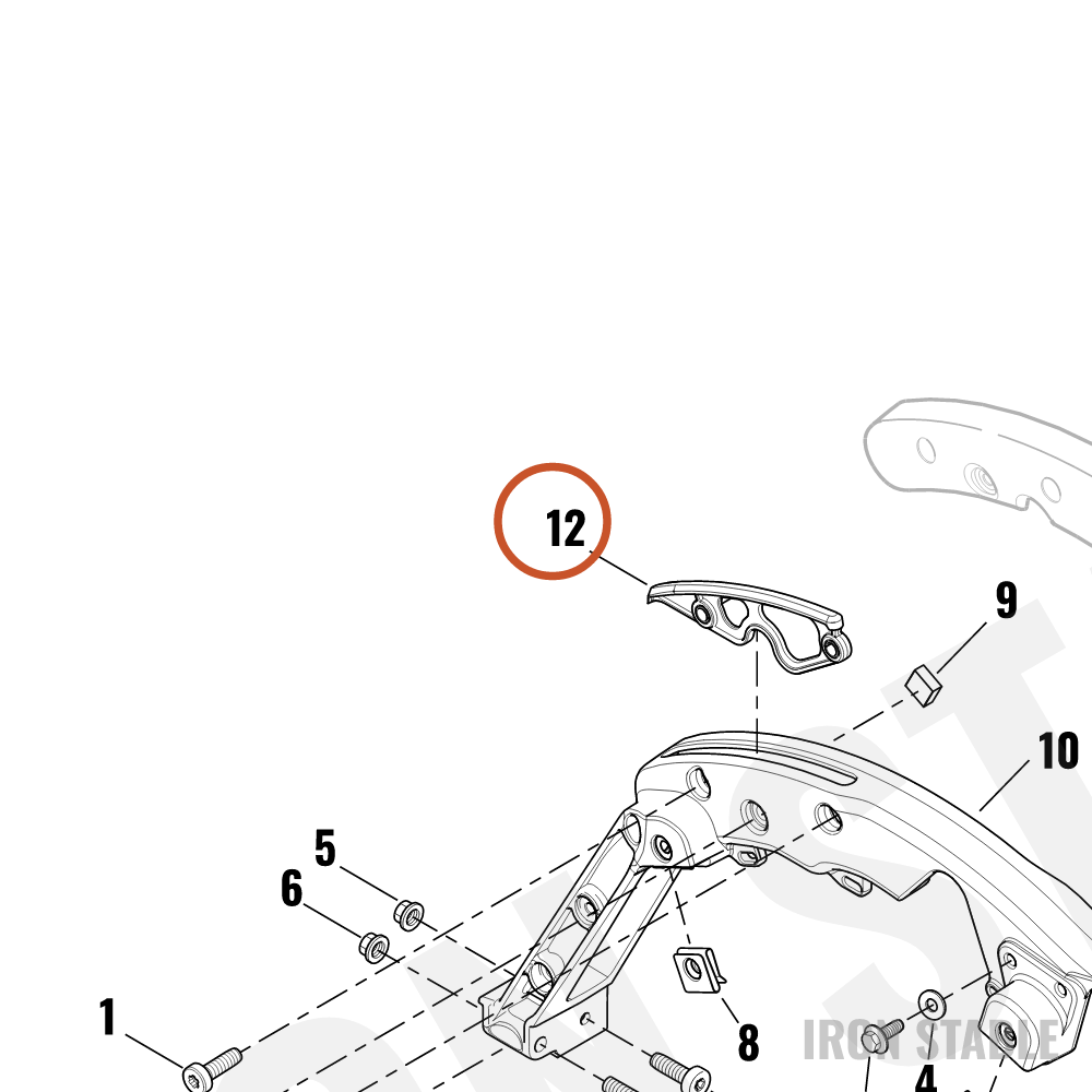 Harley-Davidson Support, S-Bag, Insert Assembly, Sld