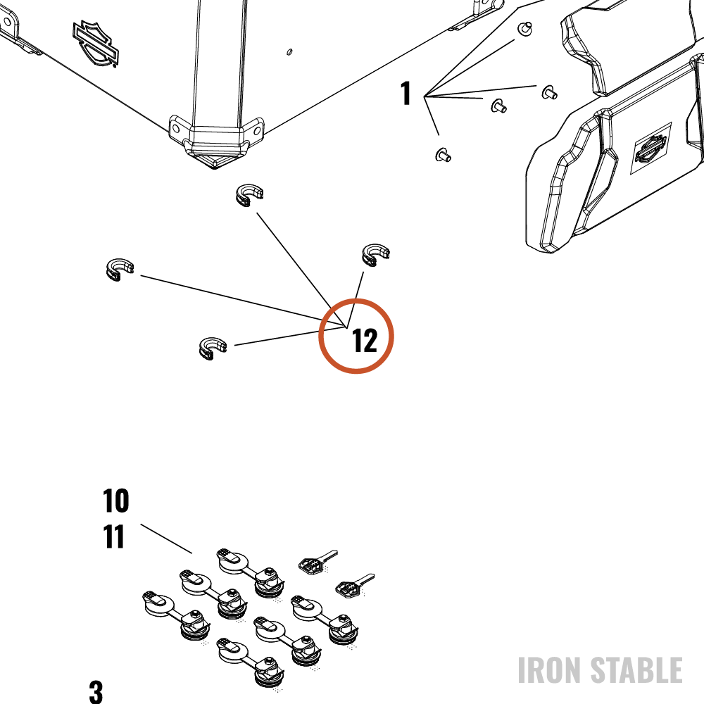 Harley-Davidson S-Bag, Bushing